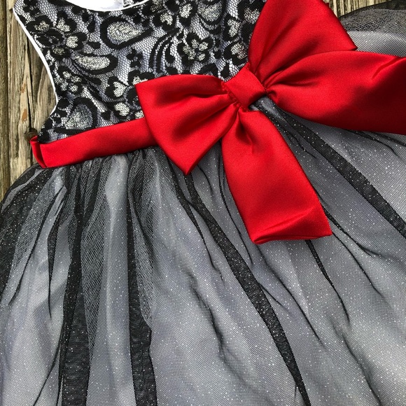 12m Christmas Dress - Baby Holiday Dress - Girl - Picture 2 of 4